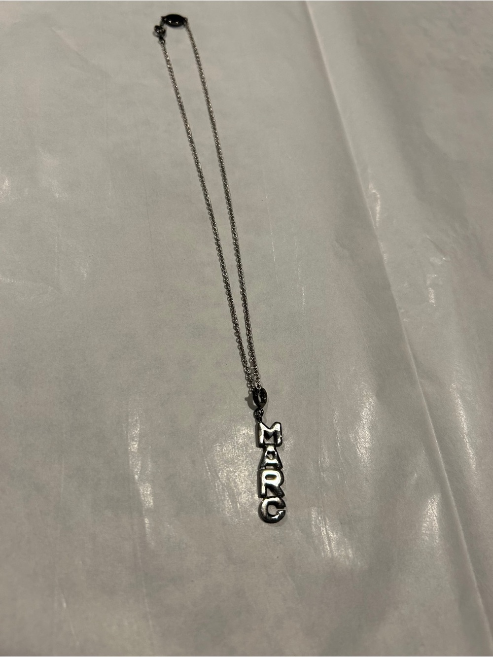 Vintage Marc Jacobs MARC Letter Pendant Necklace